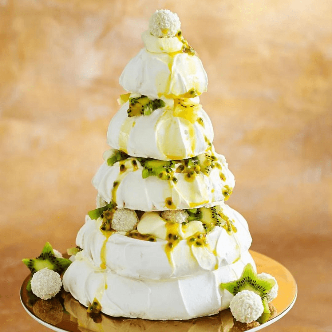 Pavlova Christmas Tree - Salads Nibbles & More