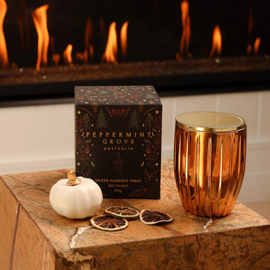 Peppermint Grove Spiced Pumpkin Treat Soy Candle