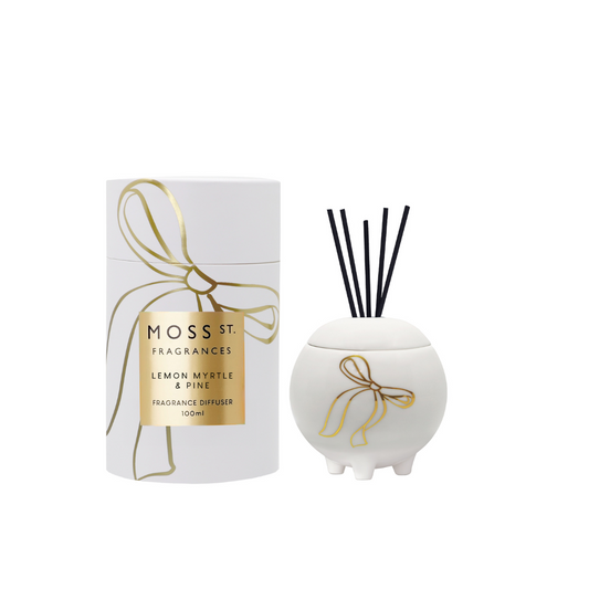 Moss St. Lemon Myrtle & Pine Ceramic Diffuser 100ml