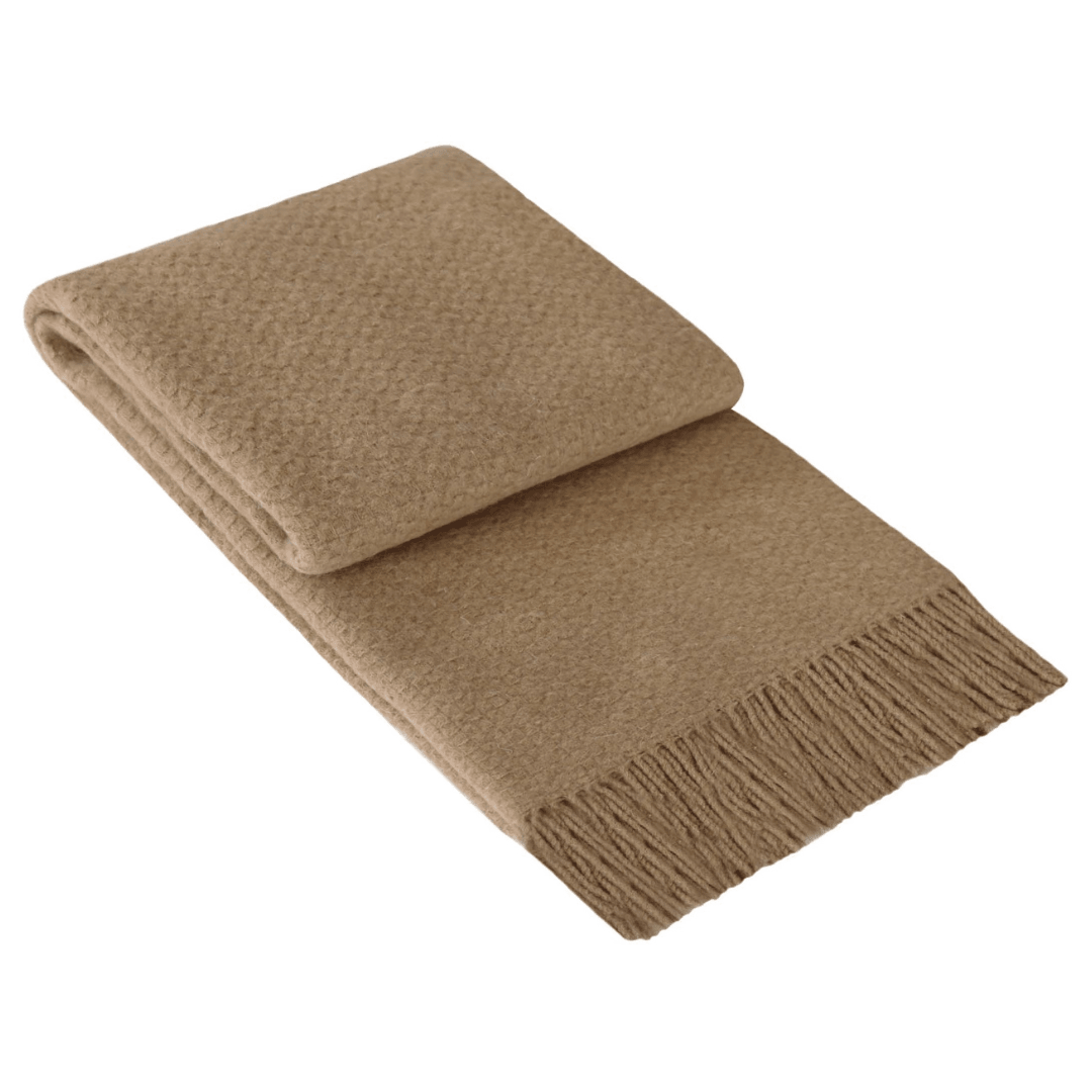 Soho Collection Tan Blanket 180x130cm - Salads Nibbles & More