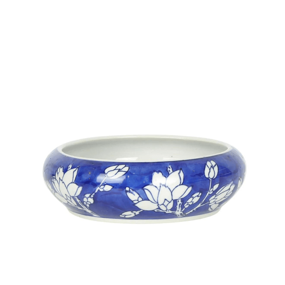 Ceramic Flower Belt Blue and White