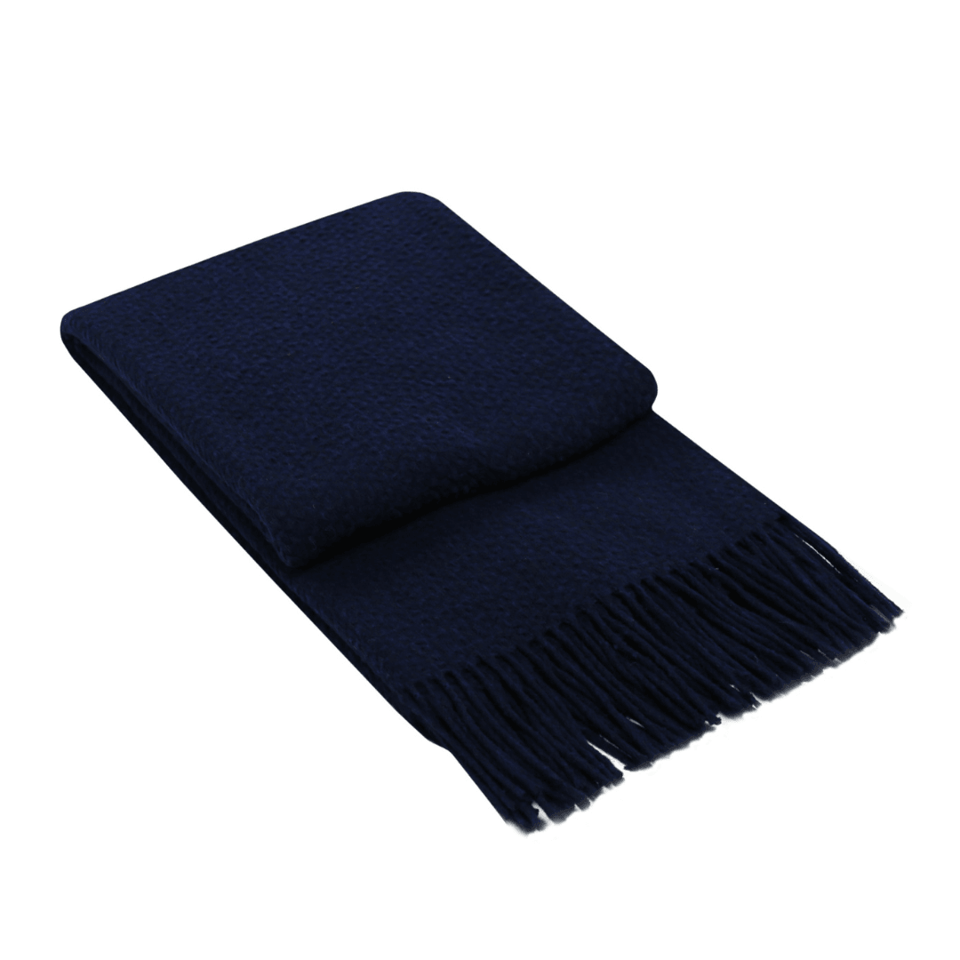 Soho Collection Melange Navy Blanket 180x130cm - Salads Nibbles & More