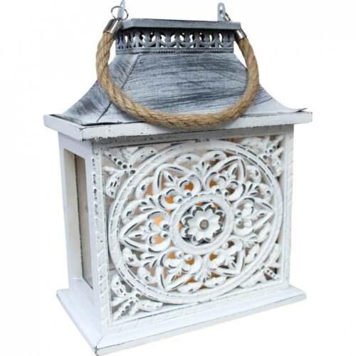 Mandala Lantern 22x13x27cm - Salads Nibbles & More